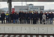 Občina Grosuplje gostila delegate evropskega projekta CBRNe4Rail – vse za večjo varnost železniške infrastrukture v Evropi!