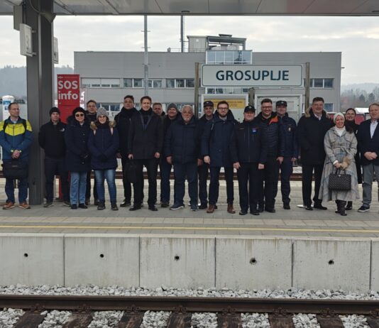 Občina Grosuplje gostila delegate evropskega projekta CBRNe4Rail – vse za večjo varnost železniške infrastrukture v Evropi!