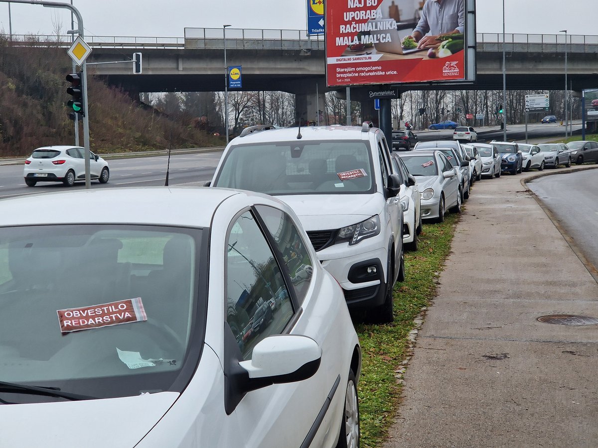 P+R Dolgi most odpovedal: Več kot 130 kazni in odpeljanih avtov