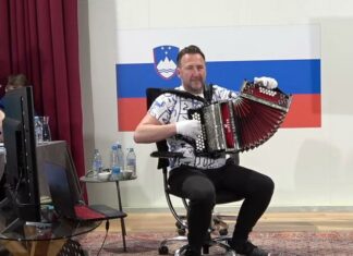 Čestitke Robertu Gotarju, ki je podrl svetovni rekord v igranju harmonike!