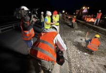 Po tednih kolon končno in čakanja na avtocesti končno obrat: na avtocesti pri Postojni delajo tudi ponoči
