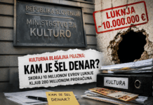 Kulturna blagajna prazna: kako je mogoče, da je ob rekordnem proračunu zaradi Aste Vrečko nastala skoraj 10-milijonska luknja?