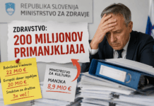 Kultura jo je odnesla poceni: na ministrstvu za zdravje odkrili kar 200 milijonov evrov primanjkljaja!