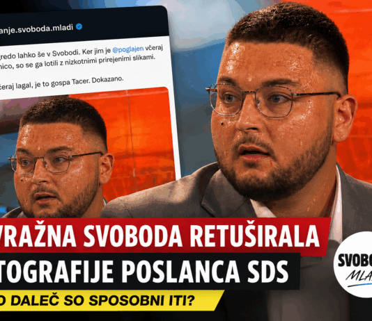 Svoboda uporabila umetno inteligenco in se norčevala iz poslanca SDS? Ko zmanjka strokovnih argumentov, se začne osebna diskreditacija