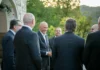 Janša danes na Bledu na več bilateralnih srečanjih, BSF znova v znamenju evropskih in globalnih izzivov Janša, Bled strateški forum 2026 - Cgpt