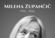 Zahvala Mileni Zupančič za prispevek k slovenski kulturi