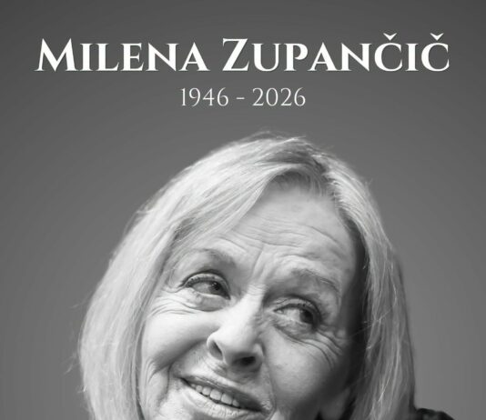 Zahvala Mileni Zupančič za prispevek k slovenski kulturi