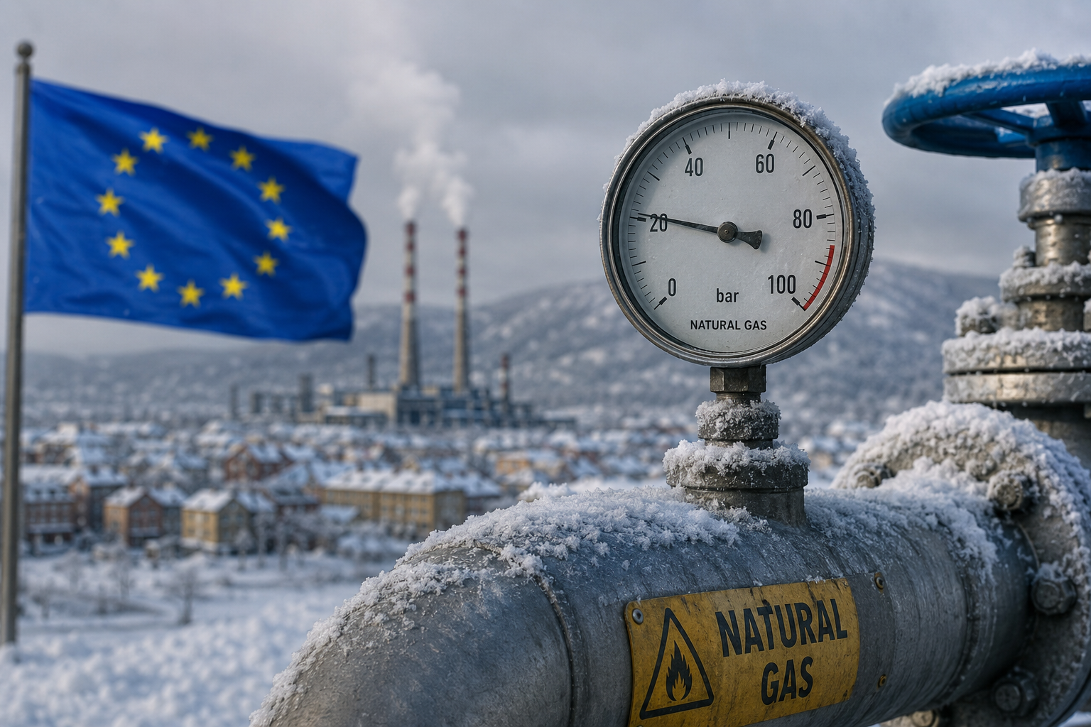 Evropo čaka dolga in mrzla zima? Zaloge plina nevarno nizke, konflikti pretresajo energetske trge
