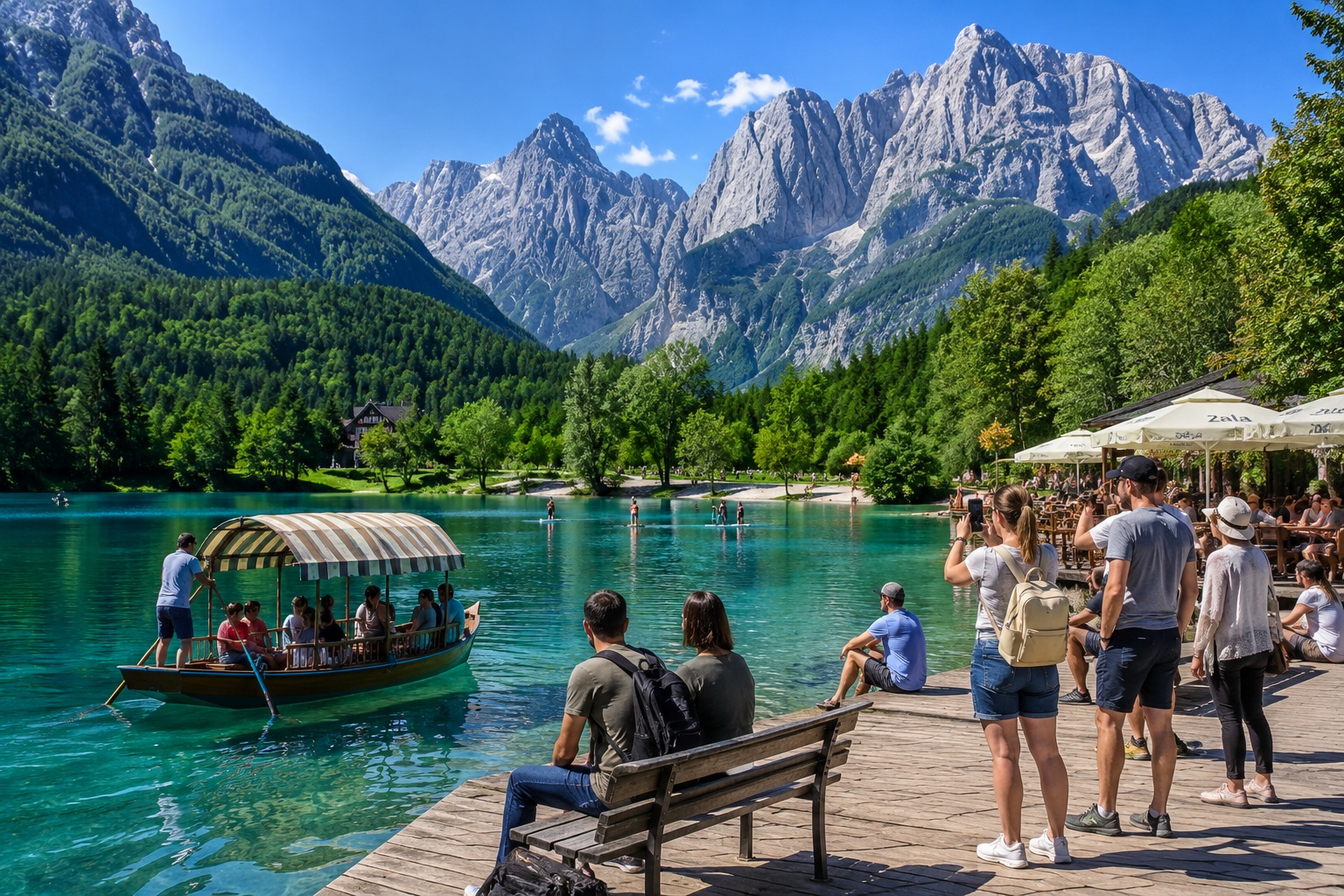 Slovenski turizem podira rekorde: julija največ prenočitev od začetka meritev – najbolj navdušujejo gore!