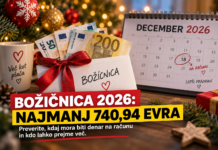 Dobra novica za zaposlene: Božičnica bo letos višja, na račun najmanj 740,94 evra božičnica, chat gpt