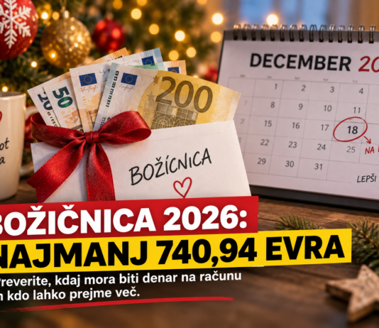 Dobra novica za zaposlene: Božičnica bo letos višja, na račun najmanj 740,94 evra božičnica, chat gpt