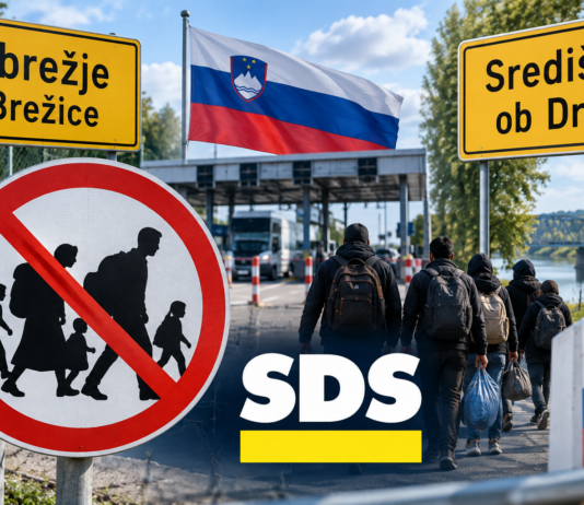 SDS enotno: Migrantskih centrov v Brežicah in Središču ob Dravi ne bo! SDS- odprava sklepa, chat gpt