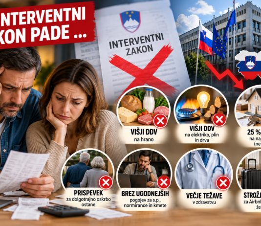 Kaj se zgodi, če interventni zakon pade? Nižji DDV, 100-odstotna pokojnina ob delu in številne razbremenitve bi ostale na papirju razvojni zakon, chat gpt