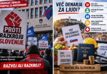 SINDIKATI PROTI RAZBREMENITVAM? Zakon prinaša nižji DDV, polno pokojnino ob delu in ugodnosti za s. p., oni pa zbirajo podpise za referendum?! sindikati, razkroj - chat gpt