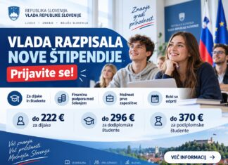 VLADA ODPIRA DENARNICO ZA MLADE: Do 370 evrov štipendije na mesec, možnost zaposlitve v državni upravi, prijave že odprte! štipendije, chat gpt