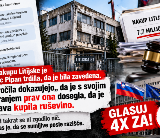 Švarc Pipanova trdila, da je bila zavedena, zdaj pa razkrita komunikacija odpira nova vprašanja – ali opozicija zato nasprotuje preiskavam? Litijska - preiskava, Švarc Pipan, chat gpt