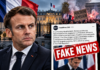 Lažna novica o Macronovem odstopu zaokrožila po spletu: Francija je v krizi, predsednik pa ostaja na položaju macron - odstop, fake news, chat gpt