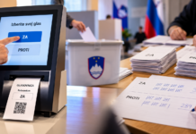 V 21. STOLETJU GLASOVE ŠE VEDNO ŠTEJEMO S ČRTICAMI?! Belgijci glasujejo na zaslonu, pri nas pa seštevamo na roke – bo DVK kdaj posodobila način glasovanja? glasovi, štetje in DVK - chat gpt