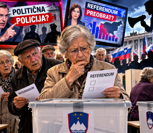 Svetina po preobratu na referendumu udaril po 8. marcu: »Propaganda o politični policiji je prestrašila najstarejše volivce« referndum, volivci 65 + chat gpt