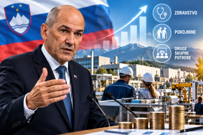 Janša, usmeritev vlade - chat gpt